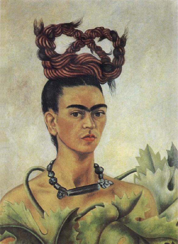 Frida Kahlo Self-Portrait with Braid